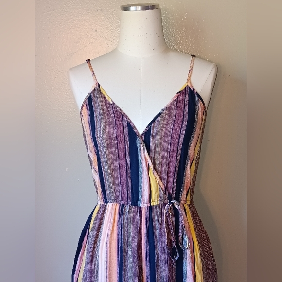 Brand Of Gypsies Stripe Printed Jumpsuit ! - Picture 2 of 11